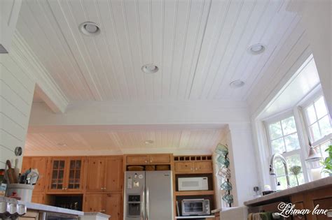 3 Reasons For Taking Down Our Faux Beam And Faux Wood Ceiling Lehman Lane