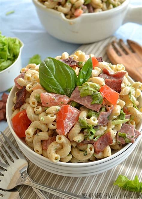 Blt Pasta Salad With Herb Ranch Dressing