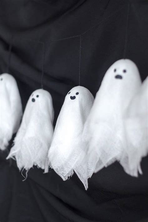 DIY Halloween Banner | Make These Little Boos to Haunt Your Home