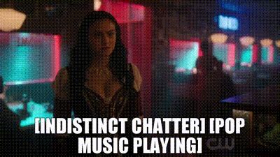 Yarn Indistinct Chatter Pop Music Playing Riverdale