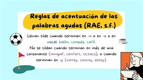 Clase Digital Reglas Para Las Palabras Agudas Y Graves Recursos