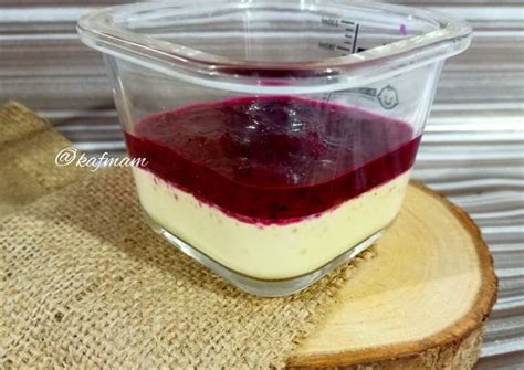 Resep Silky Pudding Susu Buah Naga Oleh Kafa S Mama Cookpad