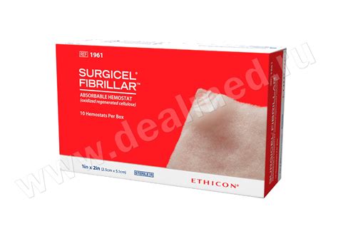 СЕРДЖИСЕЛ Фибриллар (SURGICEL Fibrillar) Ethicon, Johnson & Johnson ...