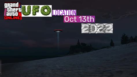 Ufo Location Paleto Bay Gta Online Youtube