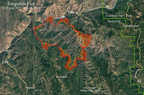 Ferguson Fire Grows To Over 12000 Acres Wildfire Today