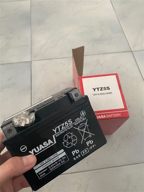 R15 Yuasa Ytz5s Battery Motorcycles Motorcycle Accessories On Carousell