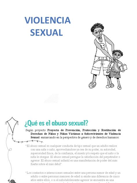 Abuso Sex Infantil Para Niños Pdf Abuso Sexual Delincuente Sexual