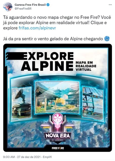 Free Fire Novo Mapa Alpine Tem Data Para Chegar Ao Jogo Veja Free