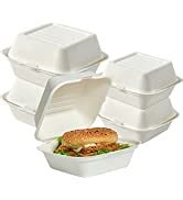 Amazon Ecolipak Pack Clamshell Take Out Food Containers