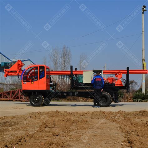 LXL Series Wheeled Long Spiral Pile Driver Shandong Master Machinery