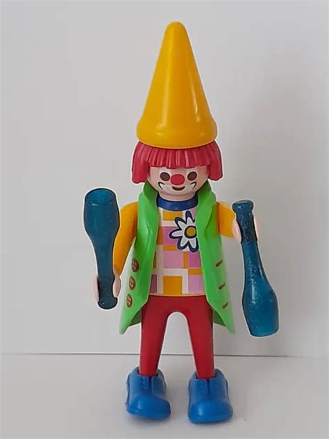 Playmobil Personnage Clown Quilles Cirque Enfant Animaux Chapiteau