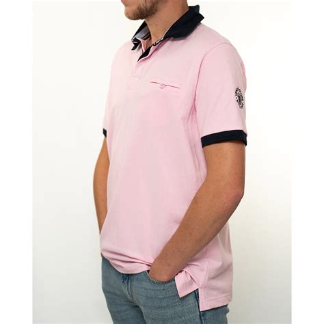 Polo Manche Courte Rose G Vend E Globe