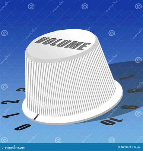 Volume Stock Illustration Illustration Of Turn Quieter 42296341