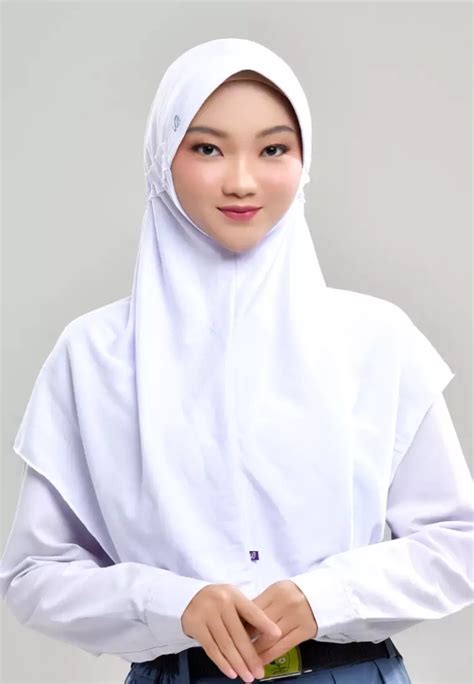 Jual Rabbani Rabbani Kerudung Sekolah Instan Innova Lx Putih M