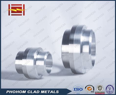 Aluminum Steel Al Cu Explosion Bonded Cryogenic Fitting China Bimetal