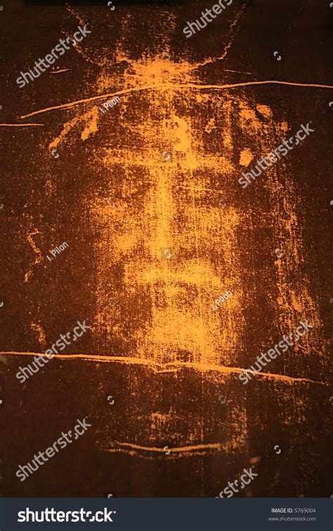 Image Jesus Shroud Turin Stock Photo 5769004 | Shutterstock