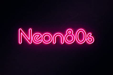 Neon 80s Font - Indieground Design