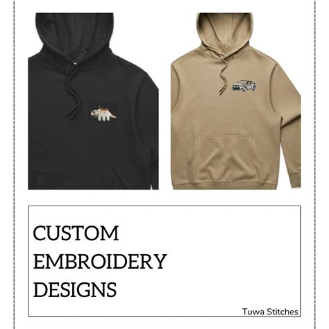 Handmade Embroidered Hoodies Custom Designs - Etsy