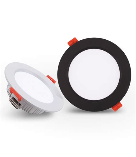 Spot Led Mm Noir Extra Plat V Dimmable Scie Mm Ledspot Planet