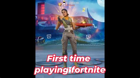 First Time Playing Fortnite Youtube