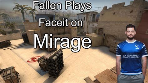 CS GO SK FalleN Playing Faceit On De Mirage Twitch Stream YouTube