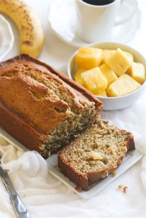 Banana Pineapple Bread Recipe Pineapple Bread Banana Recipes