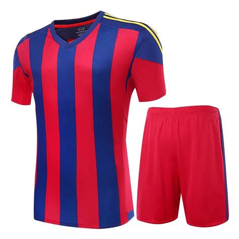 Buy 2016 17 Mens Soccer Jerseys Striped Blank