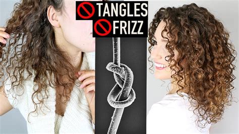 Causes Of Tangles In Curly Hair How To Prevent Frizz Curly Haircare