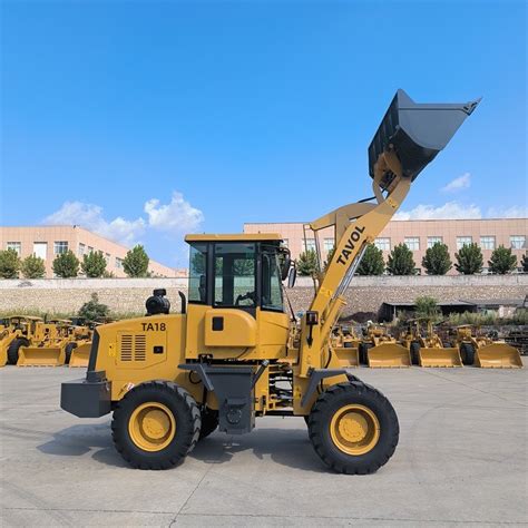 Front End Tons Mini Wheel Loader Multifunctional Loader Used In