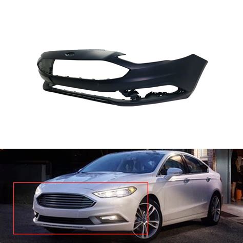 Primered Front Bumper Cover Fascia Replacement For Ford