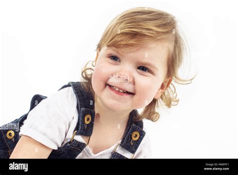 Portrait Of Lovely Cute Girl Stock Photo Alamy