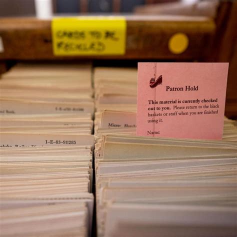 The Old Card Catalog Collaborative Effort Will Preserve Its History