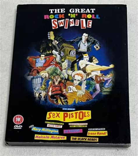 The Great Rock N Roll Swindle Rare Punk Sex Pistols Dvd In Vgc