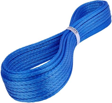 Kanirope® Dyneema Rope Pro 16mm 25m Blue 12 Strand Braided Sk78 Heat