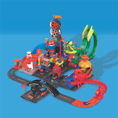 Hot Wheels City Toy Train Set