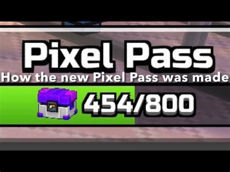 Pixel Gun D How The New Pixel Pass Was Made Youtube