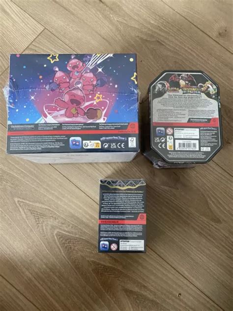 Lot De Items Pok Box Dracaufeu Bundle Display Mini Tin Destin Es