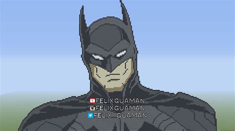 Batman Minecraft Pixel Art by FelixGuaman on DeviantArt