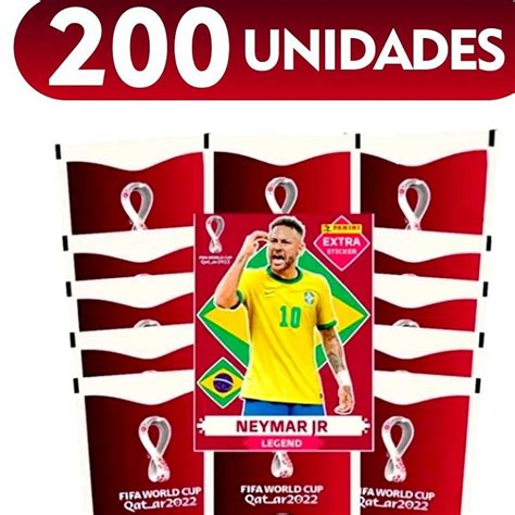 200 FIGURINHAS COPA DO MUNDO 2022 ÁLBUM 40 ENVELOPES PANINI Loja