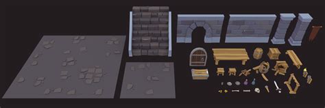 My Low Poly Dungeon Asset Pack Is Now Released Off Until Hours