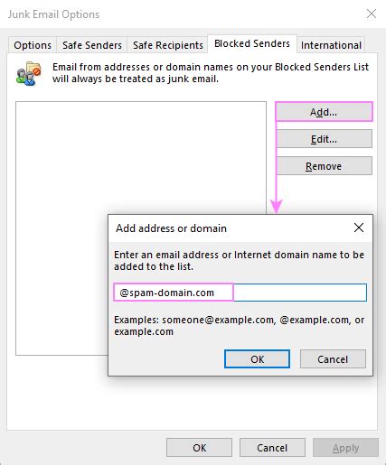 How To Block And Unblock Email Sender In Outlook