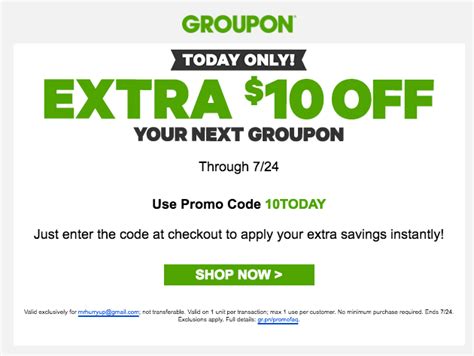 Groupon Canada Promo Code Offers Save An Extra Off Your Next