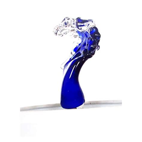 Finial For Lamp Inspired By The Sea Handmade Cobalt Blue