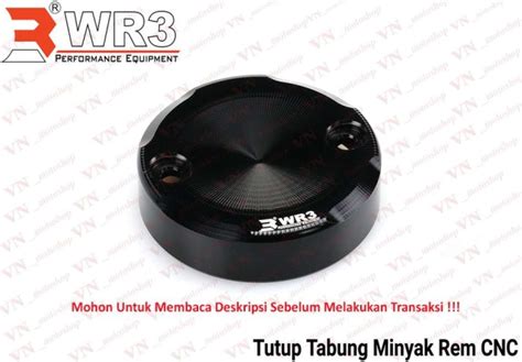 Promo New Tutup Tabung Minyak Rem Cnc Wr For Brembo Ktc Zx R Ninja