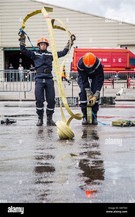 YOUNG FIREFIGHTERS' RALLY Stock Photo - Alamy