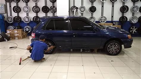 Modifikasi Toyota Starlet Velg Ring 14 Youtube