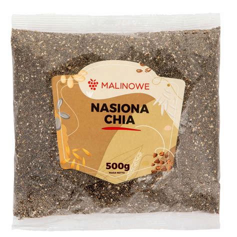 Nasiona Chia 500g Malinowe Sklep EMPIK