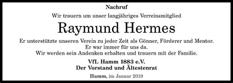 Traueranzeigen Von Raymund Hermes Rz Trauer De