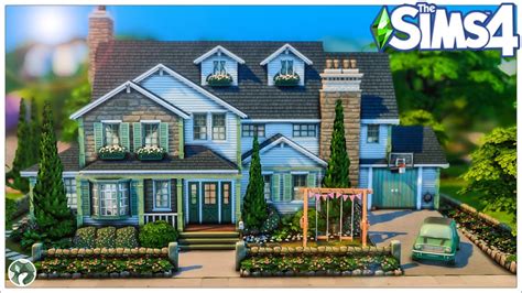 Grandparents Home The Sims Speed Build No Cc Youtube