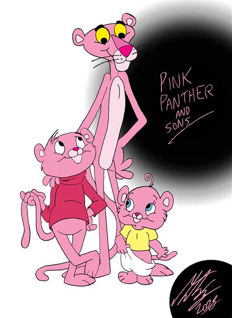 Pink Panther and Sons by MortenEng21 on DeviantArt